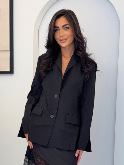 Blazer ouverture au dos